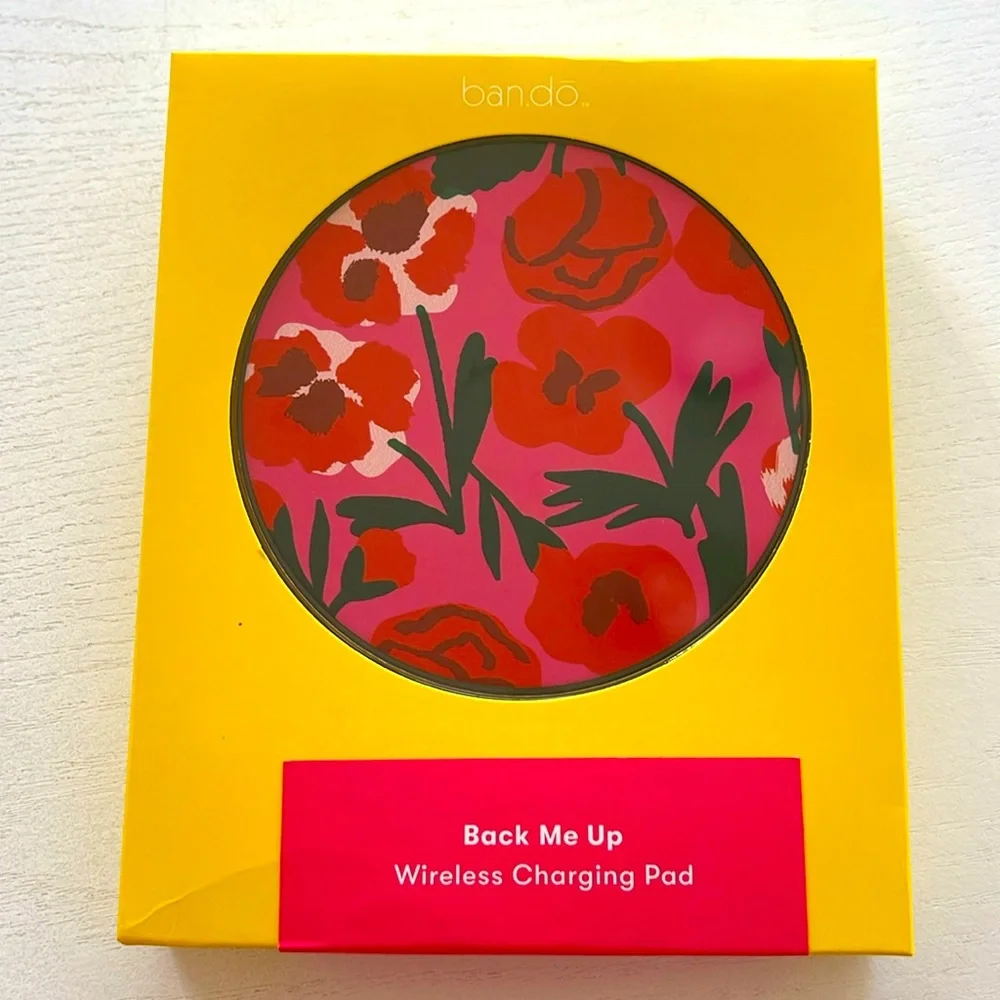 Ban.do Back Me Up! WIRELESS CHARGING PAD - LAS FLORES